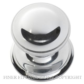 TRADCO 1308 CENTRE DOOR KNOB CHROME PLATE