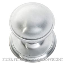 TRADCO 1309 CENTRE DOOR KNOB SATIN CHROME