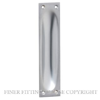 TRADCO 1587 FLUSH PULL 140 X 32MM SATIN CHROME