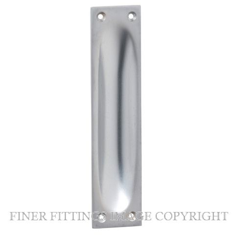 TRADCO 1587 FLUSH PULL 140 X 32MM SATIN CHROME