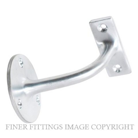 TRADCO 1596 HAND RAIL BRACKET 75MM SATIN CHROME