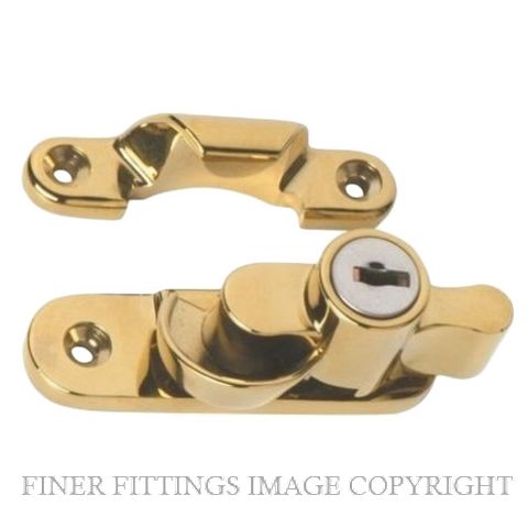 TRADCO 1606 SASH FASTENER KEY OPERATED PVD ANTI TARNISH