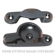 TRADCO 1610 SASH FASTENER ANTIQUE COPPER