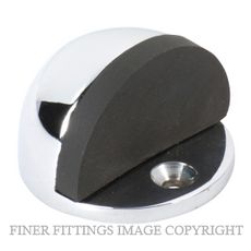 TRADCO 1522 DOOR STOP OVAL CHROME PLATE