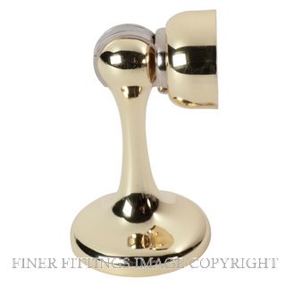 TRADCO 1536 DOOR STOP MAGNETIC POLISHED BRASS