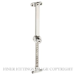 TRADCO 1676 TELESCOPIC STAY KEY LOCKED POLISHED STAINLESS