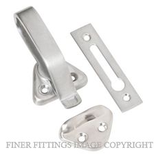 TRADCO 1688 HOPPER WINDOW CATCH SATIN CHROME