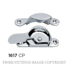 TRADCO 1617 SASH FASTENER NARROW CHROME PLATE