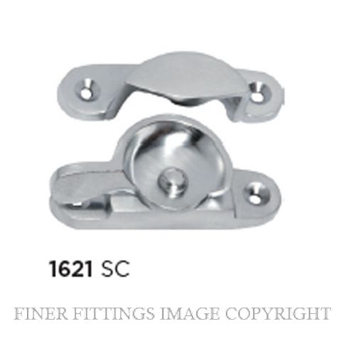 TRADCO 1621 SASH FASTENER SATIN CHROME