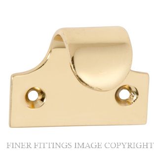 TRADCO 1629 SASH LIFT SMALL POLISHED BRASS