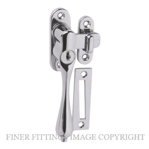 TRADCO 1776 CASEMENT FASTENER KEY OPERATED LH CHROME PLATE