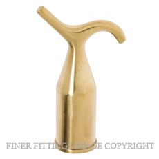 TRADCO 1782 POLE HOOK POLISHED BRASS