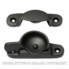 TRADCO 1806 SASH FASTENER MATT BLACK