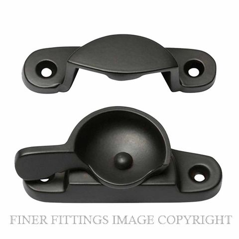 TRADCO 1806 SASH FASTENER MATT BLACK