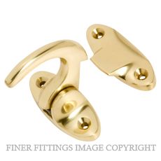 TRADCO 1737 SPUR CATCH POLISHED BRASS