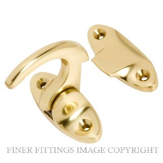 TRADCO 1737 SPUR CATCH POLISHED BRASS