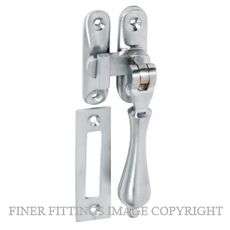 TRADCO 1753 CASEMENT FASTENER TEARDROP SATIN CHROME