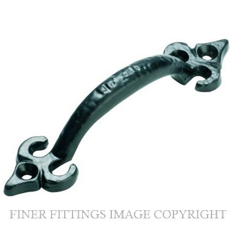 TRADCO 1861 - 1864 PULL HANDLE MATT BLACK