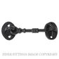 TRADCO 1870 CABIN HOOK 100MM CI MATT BLACK