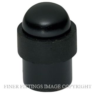 TRADCO 1871 DOOR STOP FLOOR MATT BLACK