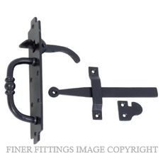 TRADCO 1916 SUFFOLK LATCH MI MATT BLACK