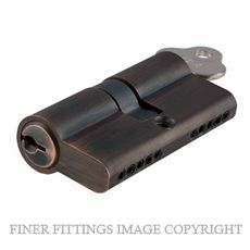TRADCO 2046 - 2073 DOUBLE KEY EURO CYLINDER ANTIQUE COPPER