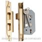 TRADCO 2146 - 2147 REBATED 5 LEVER LOCKS POLISHED BRASS