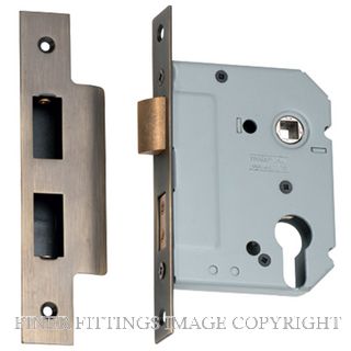 TRADCO EURO LOCK ANTIQUE BRASS