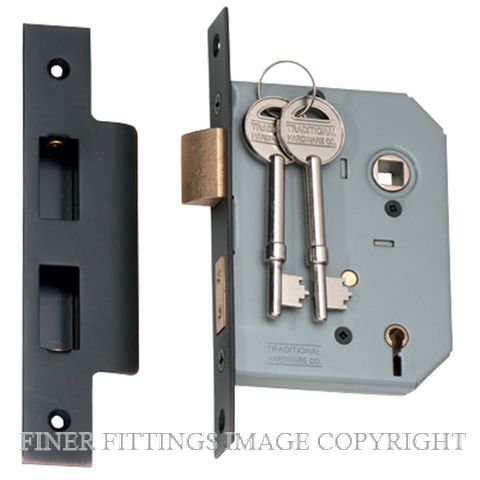 TRADCO 2158-2159 5 LEVER MORTICE LOCKS ANTIQUE COPPER