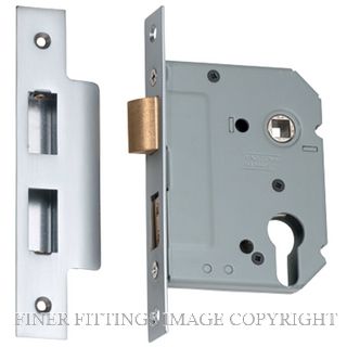 TRADCO 2176 EURO LOCK SATIN CHROME