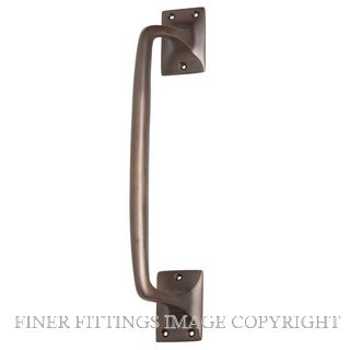 TRADCO 2288 PULL HANDLE 305MM ANTIQUE BRASS