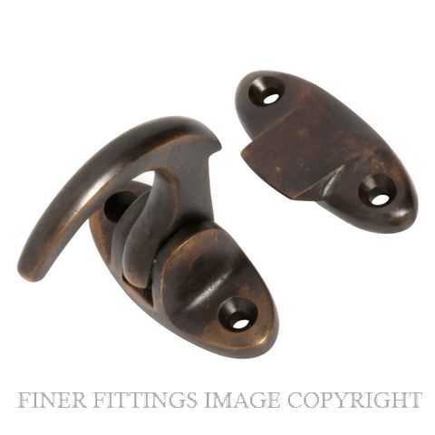 TRADCO 2304 SPUR CATCH ANTIQUE BRASS