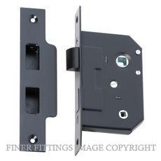 TRADCO 2262 - 2263 BATHROOM PRIVACY LOCKS MATT BLACK