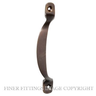 TRADCO 2344 OFFSET HANDLE 100MM ANTIQUE BRASS