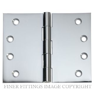 TRADCO HINGE BROAD BUTT 100 X 125MM CHROME PLATE