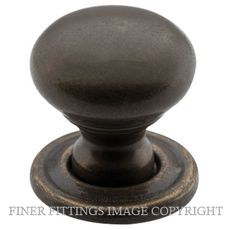 TRADCO 3250 - 3253 CABINET KNOBS ANTIQUE BRASS