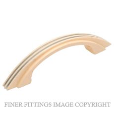 TRADCO 3106 DECO PULL HANDLE 130 X 20MM IVORY PLASTIC