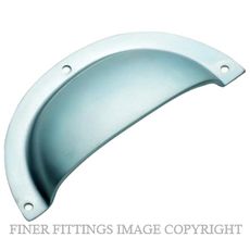 TRADCO 3141 DRAWER PULL PLAIN SB 97 X 40MM SATIN CHROME