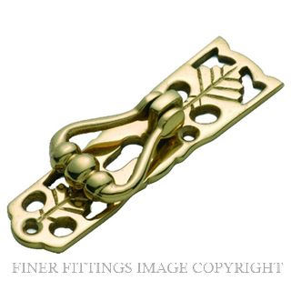 TRADCO 3407 PEDESTAL HANDLE 20 X 78MM POLISHED BRASS