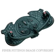 TRADCO 3395 - 3397 CABINET DROP HANDLES ANTIQUE COPPER