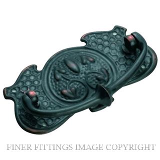 TRADCO 3396 CABINET HANDLE SB 95 X 50MM ANTIQUE COPPER