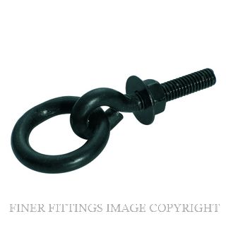TRADCO 3588 RING PULL HEAVY IRON 38MM ANTIQUE FINISH