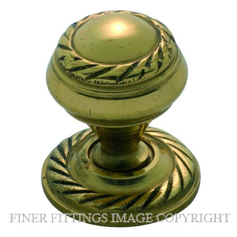 TRADCO TR3670-TR3674 GEORGIAN BRASS CUPBOARD KNOBS