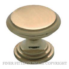 TRADCO 3679 - 3680 CABINET KNOBS POLISHED BRASS