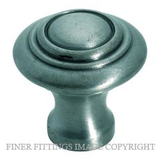 TRADCO 3682 - 3684 IRON CABINET KNOBS POLISHED METAL