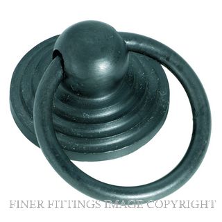 TRADCO 3643 - 3644 IRON RING PULL MATT BLACK
