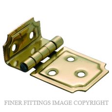 TRADCO 3767 OFFSET HINGE SB 50 X 30MM POLISHED BRASS