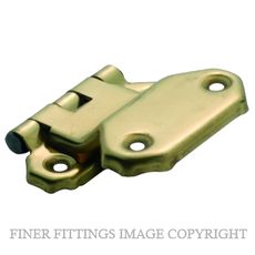 TRADCO 3769 OFFSET HINGE FOLD OVER SB POLISHED BRASS