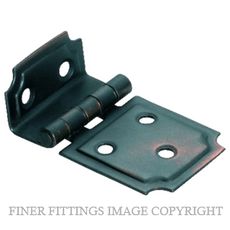 TRADCO 3777 OFFSET HINGE SI 50 X 30MM ANTIQUE COPPER