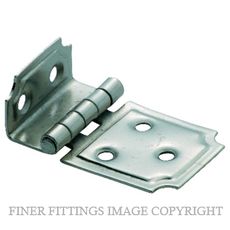 TRADCO 3797 OFFSET HINGE SI 50 X 30MM SATIN NICKEL